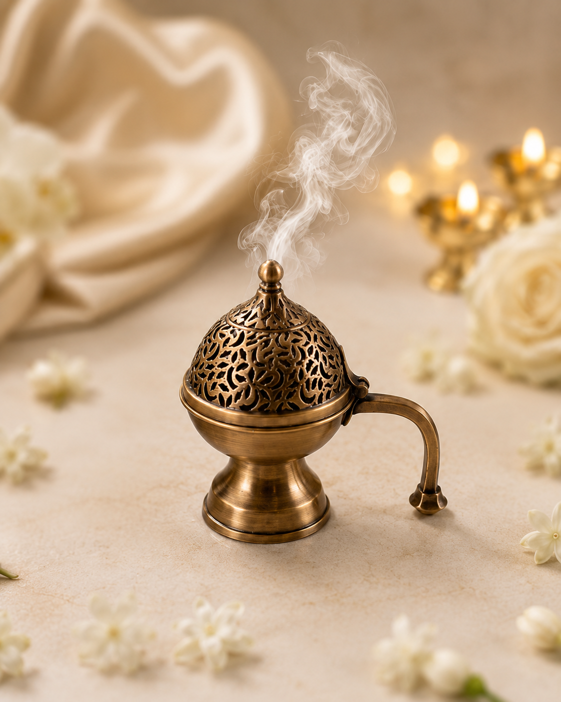 Brass Loban Dhoop Burner